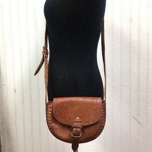 Authentic Mexican Leather Crossbody Purse